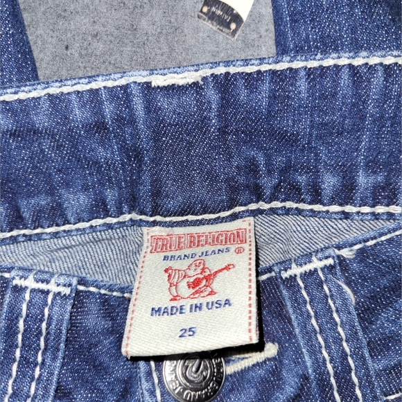 True Religion Skinny Sz 25 - Picture 6 of 8